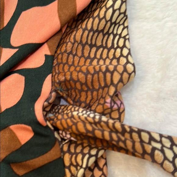 Issa London 100% Silk Business Multicolor Long Sleeve Dress - Picture 15 of 16